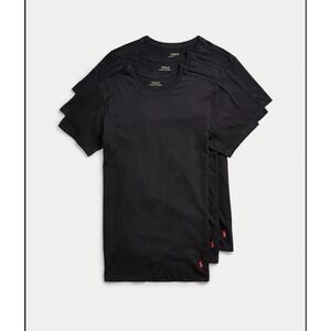 Polo Ralph Lauren Mens 3pk Cotton Slim Fit Tshirts- Size L